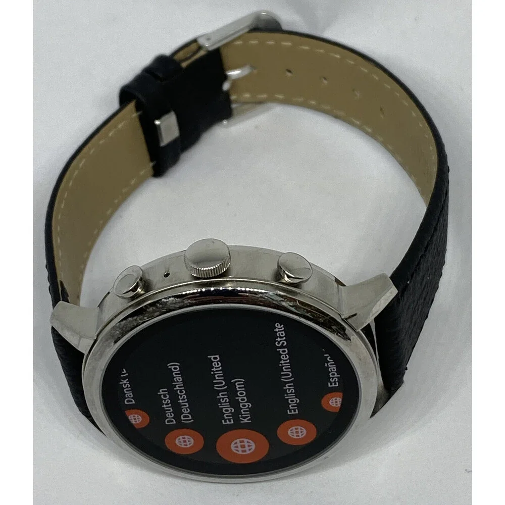 Fossil Gen 4 Authentic Digital Dial Smart Watch Custom Band FTW6017 DC429